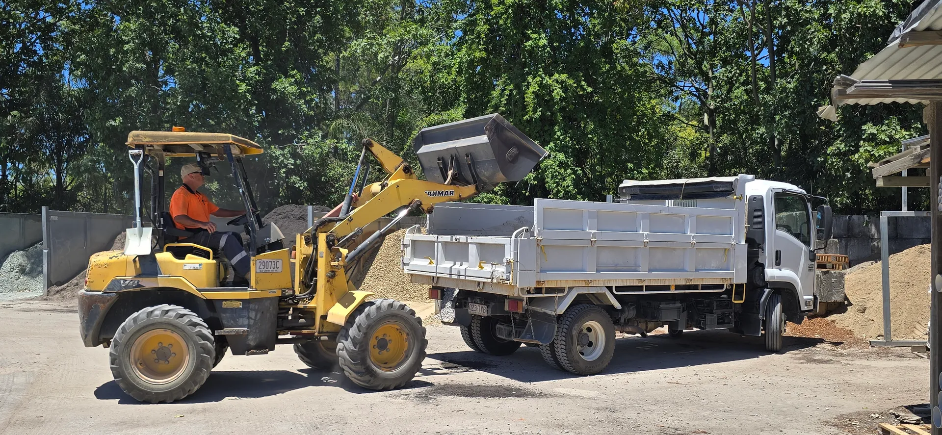 Miller's Mitre 10 delivery truck
